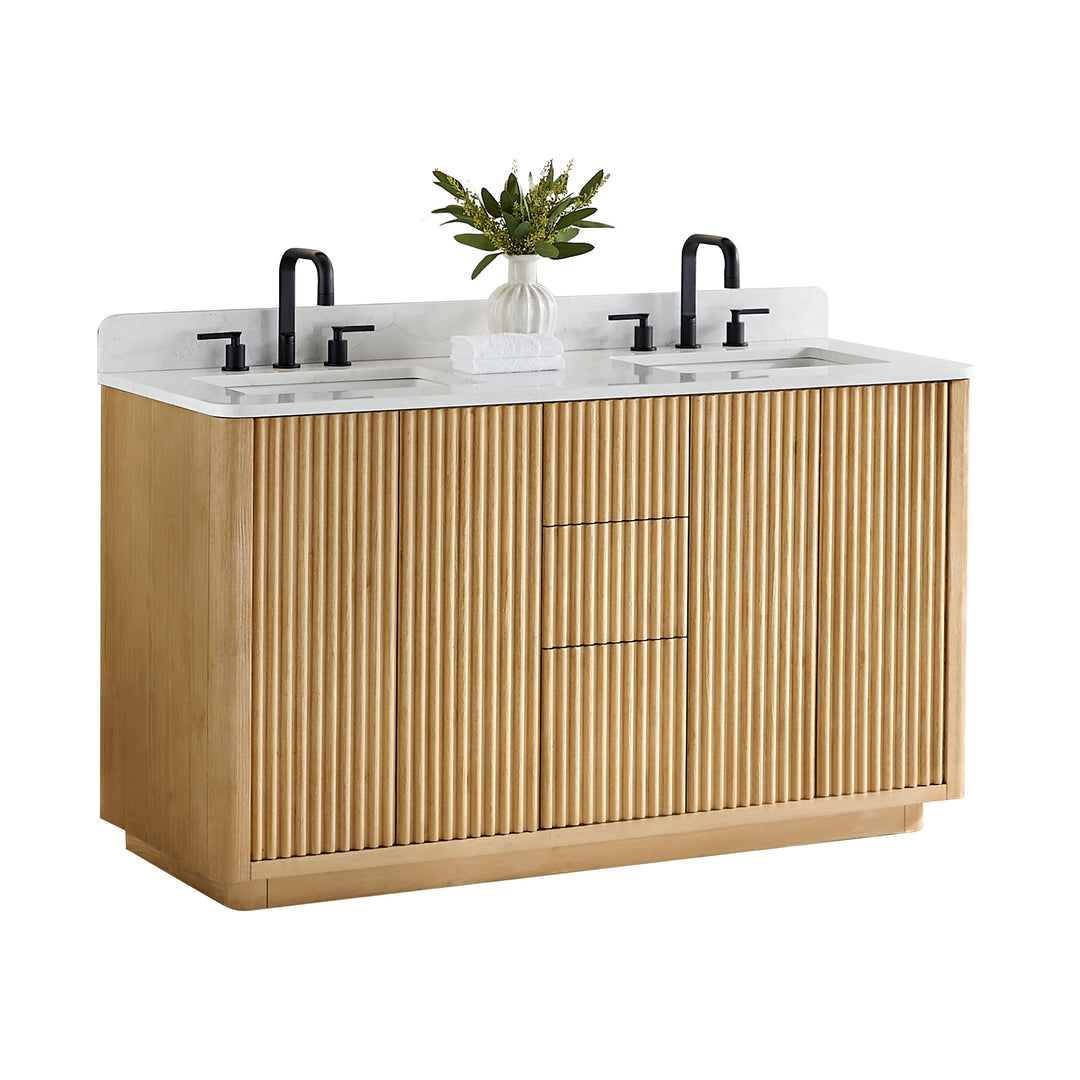 Clayton 60" Double Bathroom Vanity