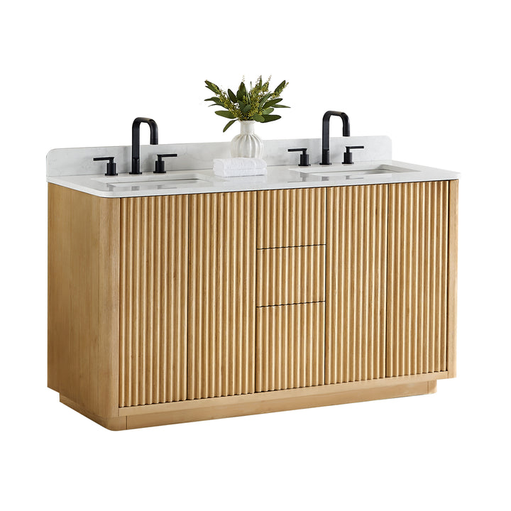 Clayton 60" Double Bathroom Vanity