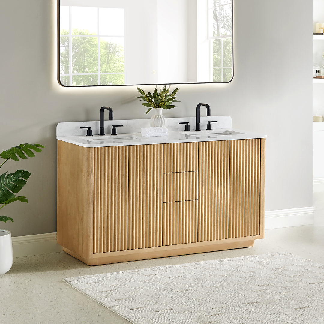 Clayton 60" Double Bathroom Vanity