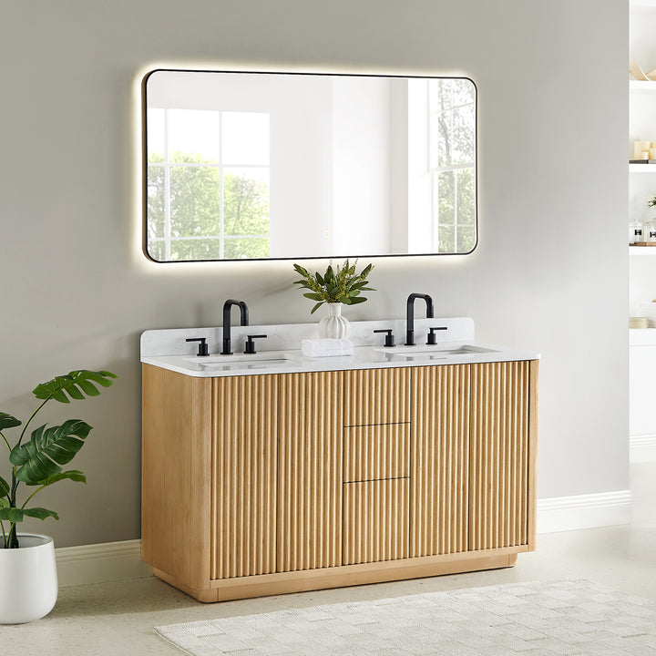 Clayton 60" Double Bathroom Vanity