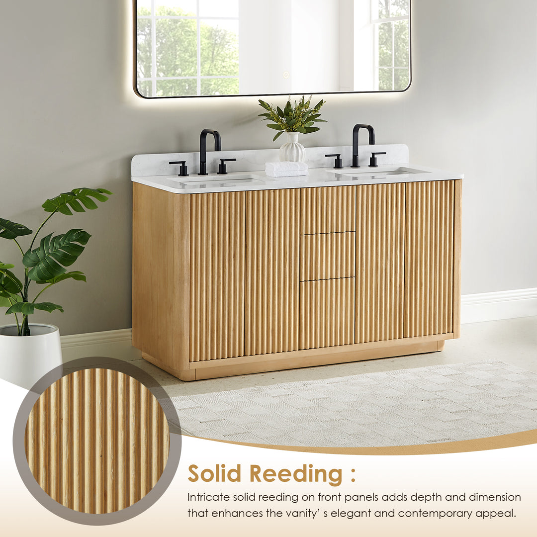 Clayton 60" Double Bathroom Vanity