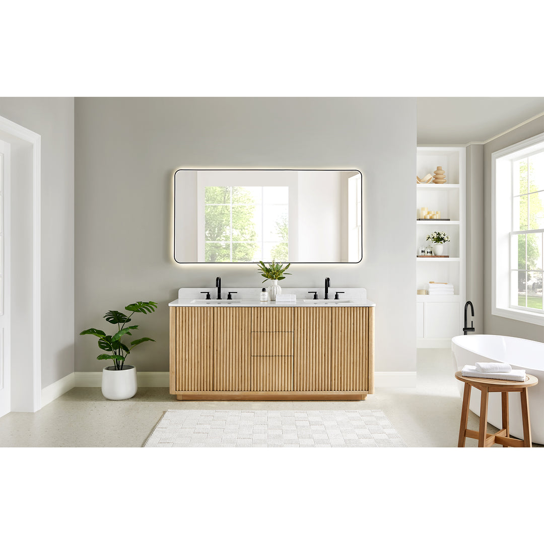 Clayton 72" Double Bathroom Vanity
