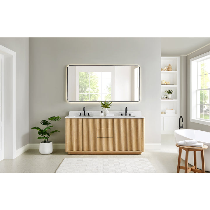 Clayton 72" Double Bathroom Vanity