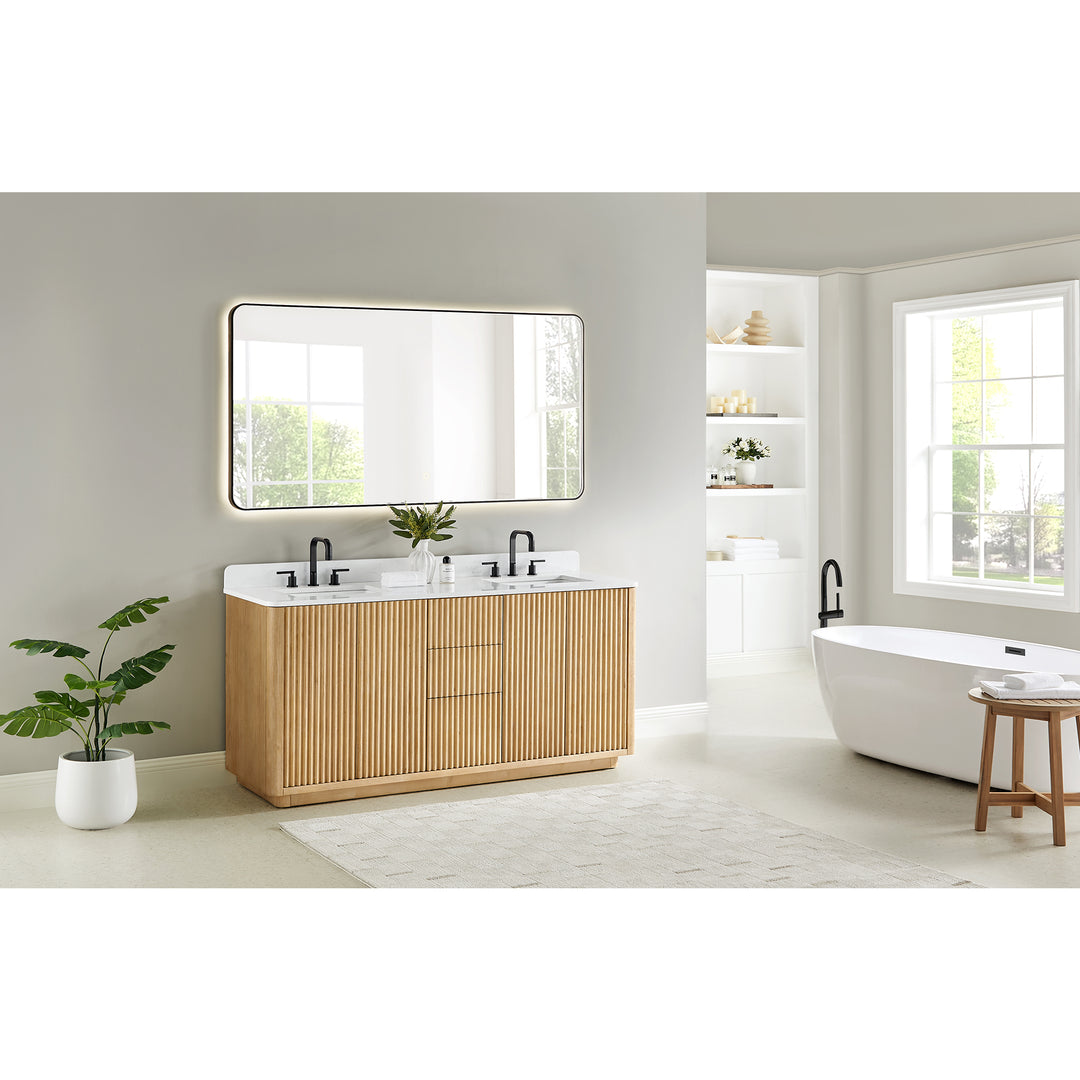 Clayton 72" Double Bathroom Vanity