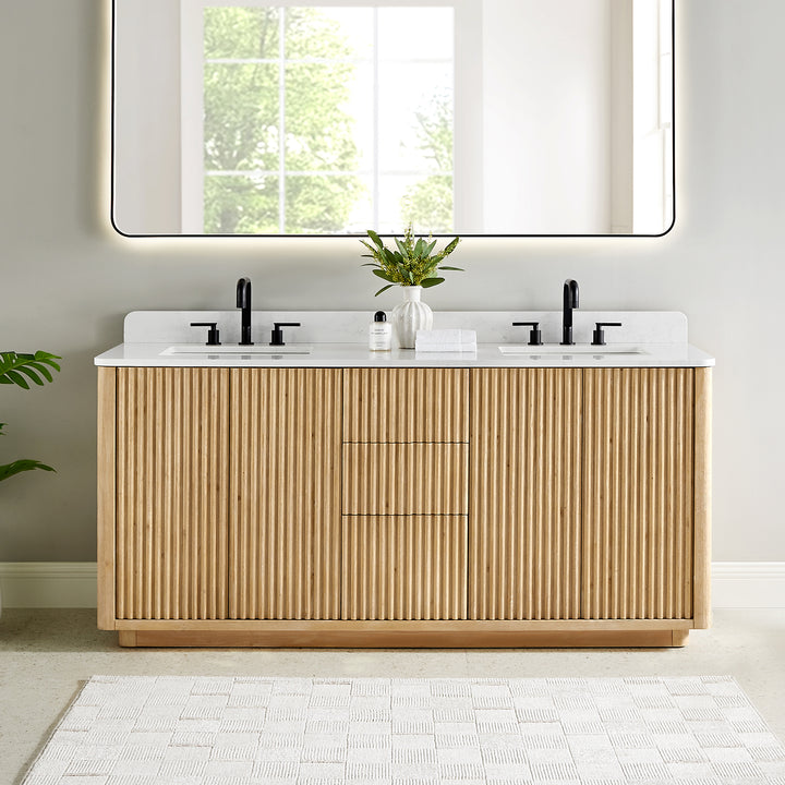 Clayton 72" Double Bathroom Vanity