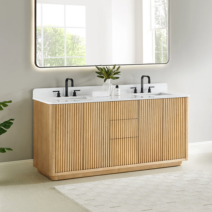 Clayton 72" Double Bathroom Vanity