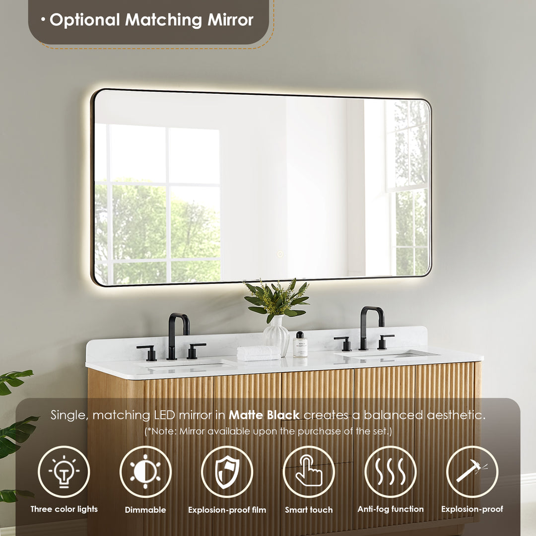 Clayton 72" Double Bathroom Vanity