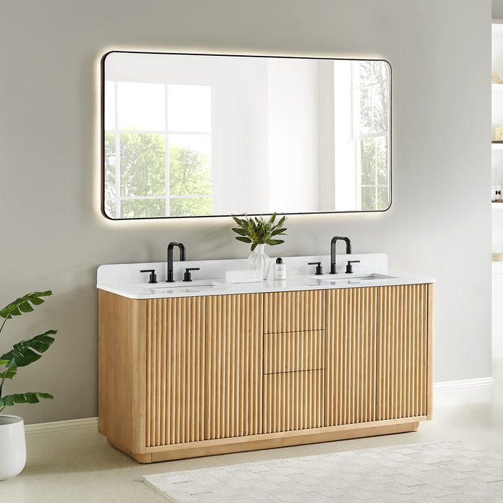 Clayton 72" Double Bathroom Vanity