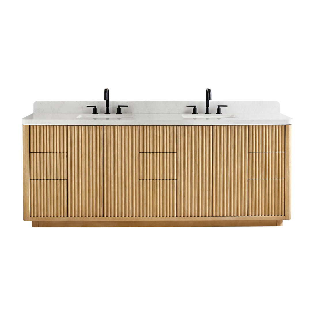 Clayton 84" Double Bathroom Vanity