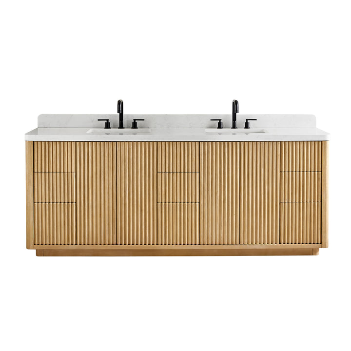 Clayton 84" Double Bathroom Vanity