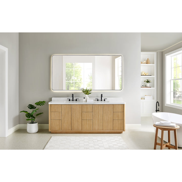 Clayton 84" Double Bathroom Vanity
