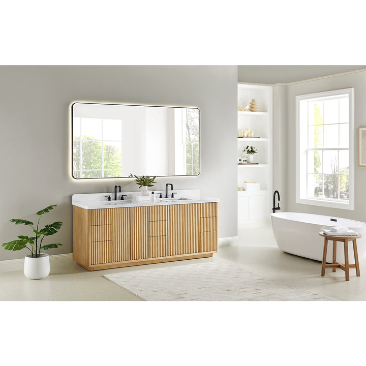 Clayton 84" Double Bathroom Vanity