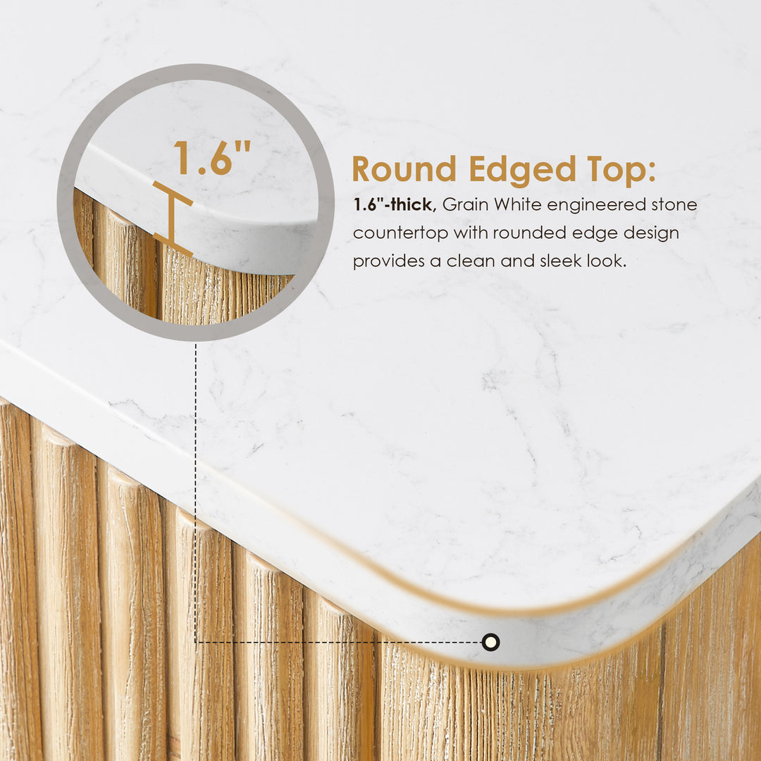 Clayton 84" Double Bathroom Vanity