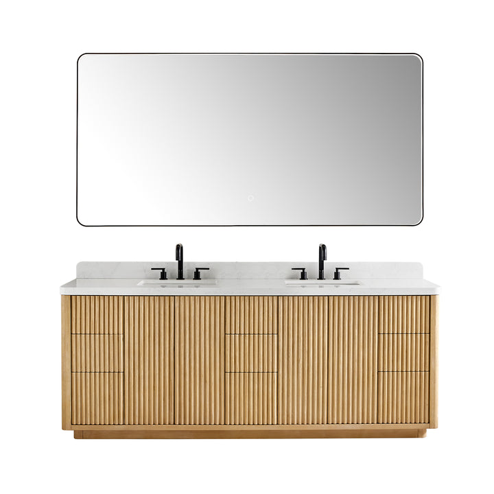 Clayton 84" Double Bathroom Vanity