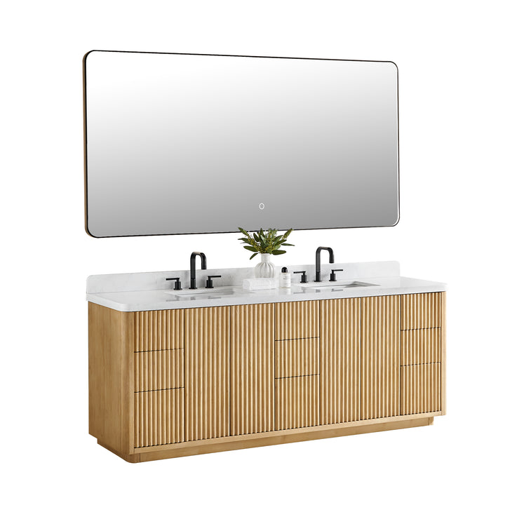 Clayton 84" Double Bathroom Vanity