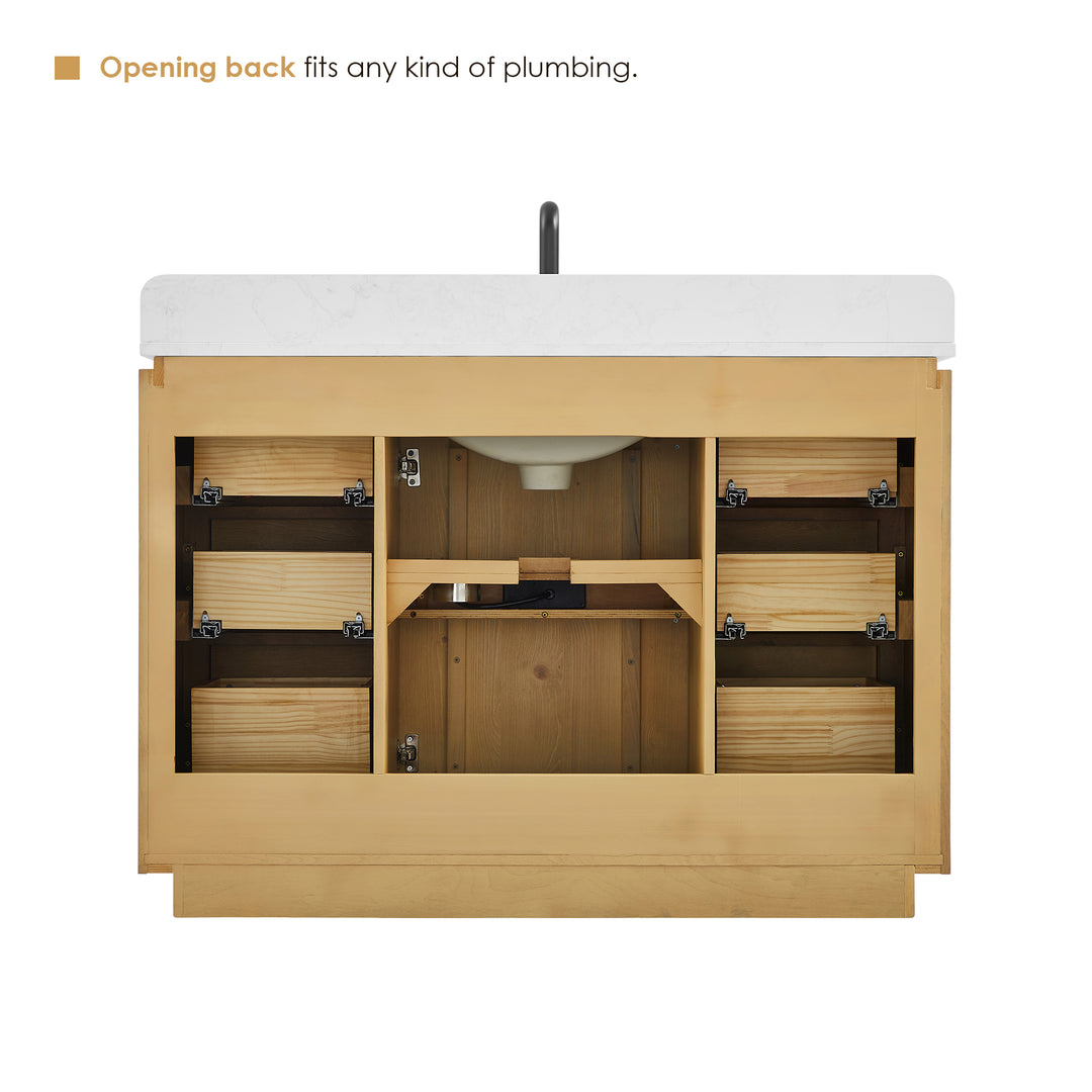 Serene 48" Single Bathroom Vanity