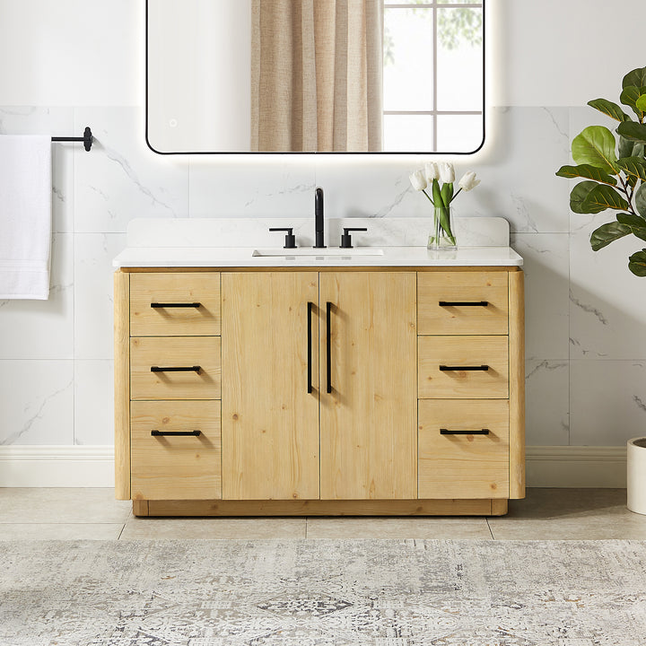Serene 54" Single Bathroom Vanity