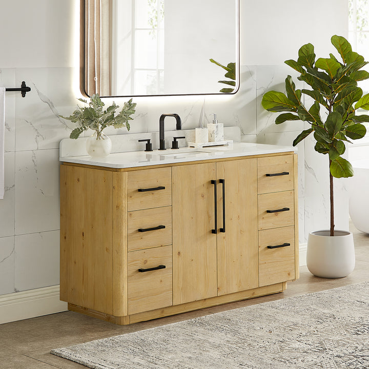 Serene 54" Single Bathroom Vanity