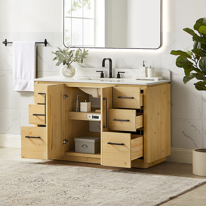 Serene 54" Single Bathroom Vanity