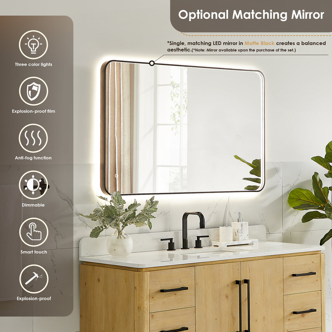 Serene 54" Single Bathroom Vanity