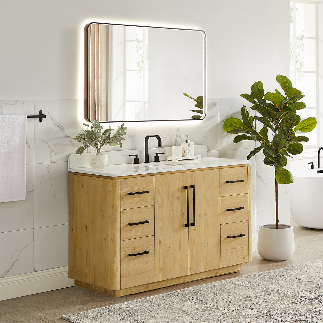 Serene 54" Single Bathroom Vanity