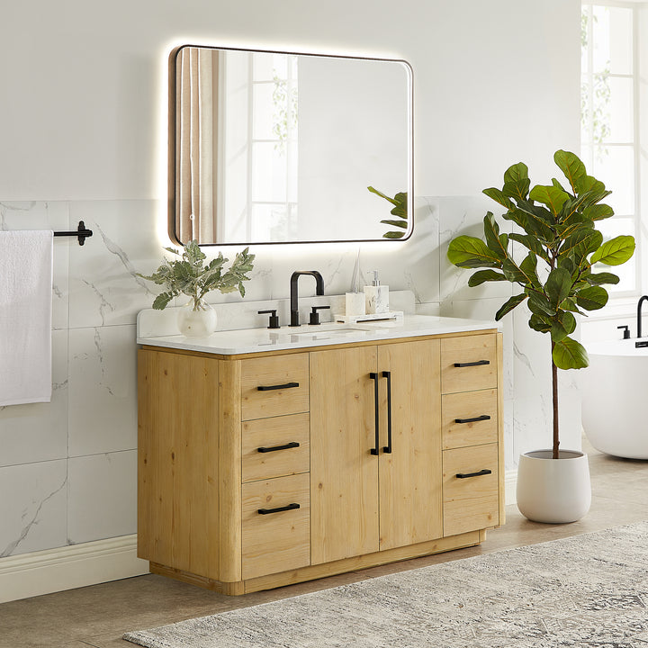 Serene 54" Single Bathroom Vanity