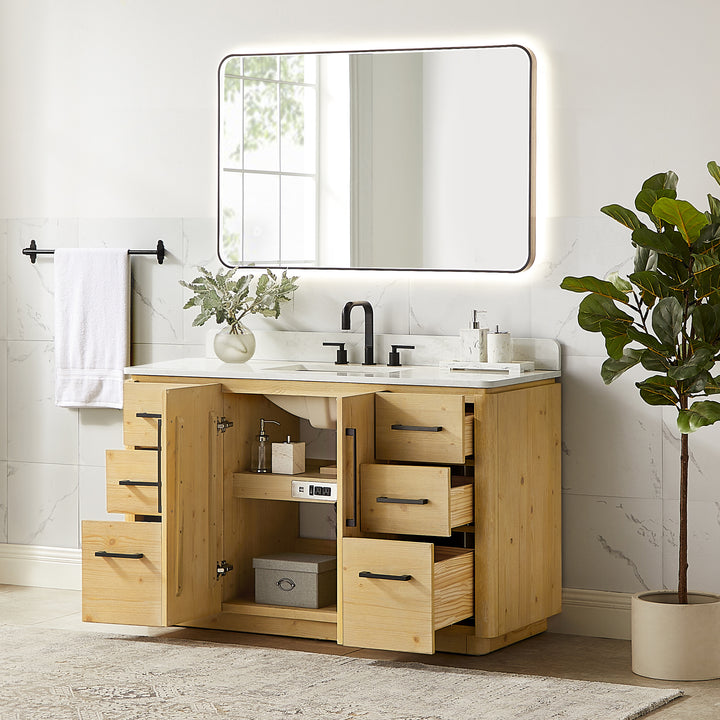 Serene 54" Single Bathroom Vanity