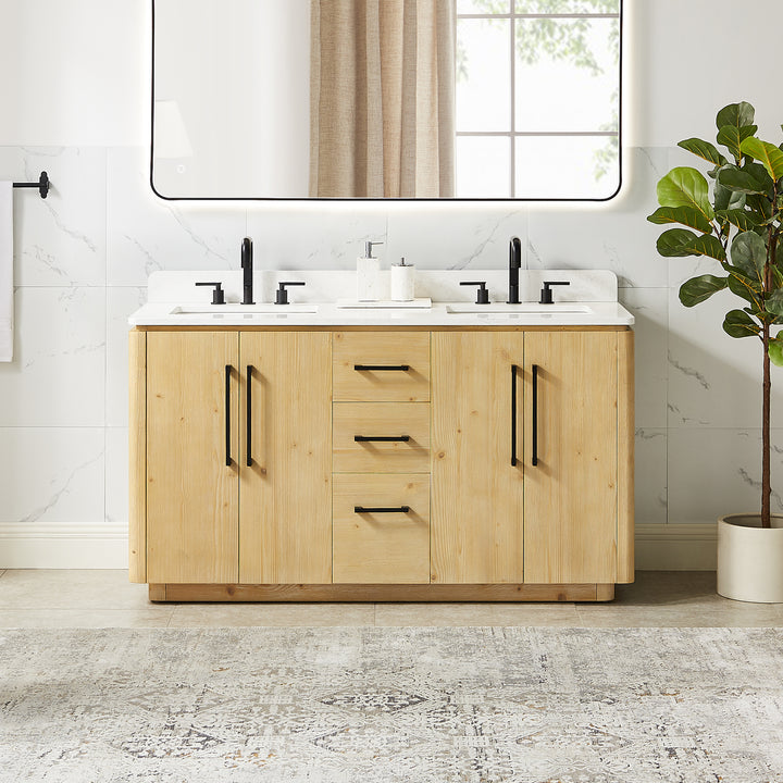 Serene 60" Double Bathroom Vanity