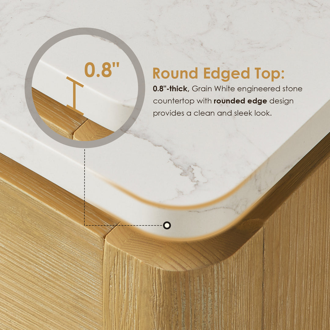 Serene 60" Double Bathroom Vanity