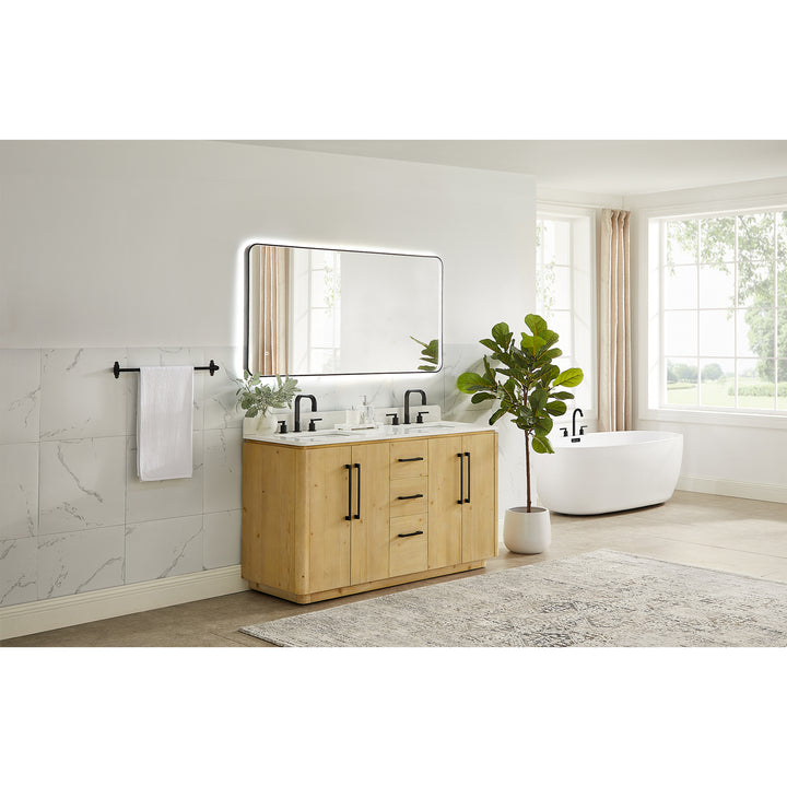 Serene 60" Double Bathroom Vanity
