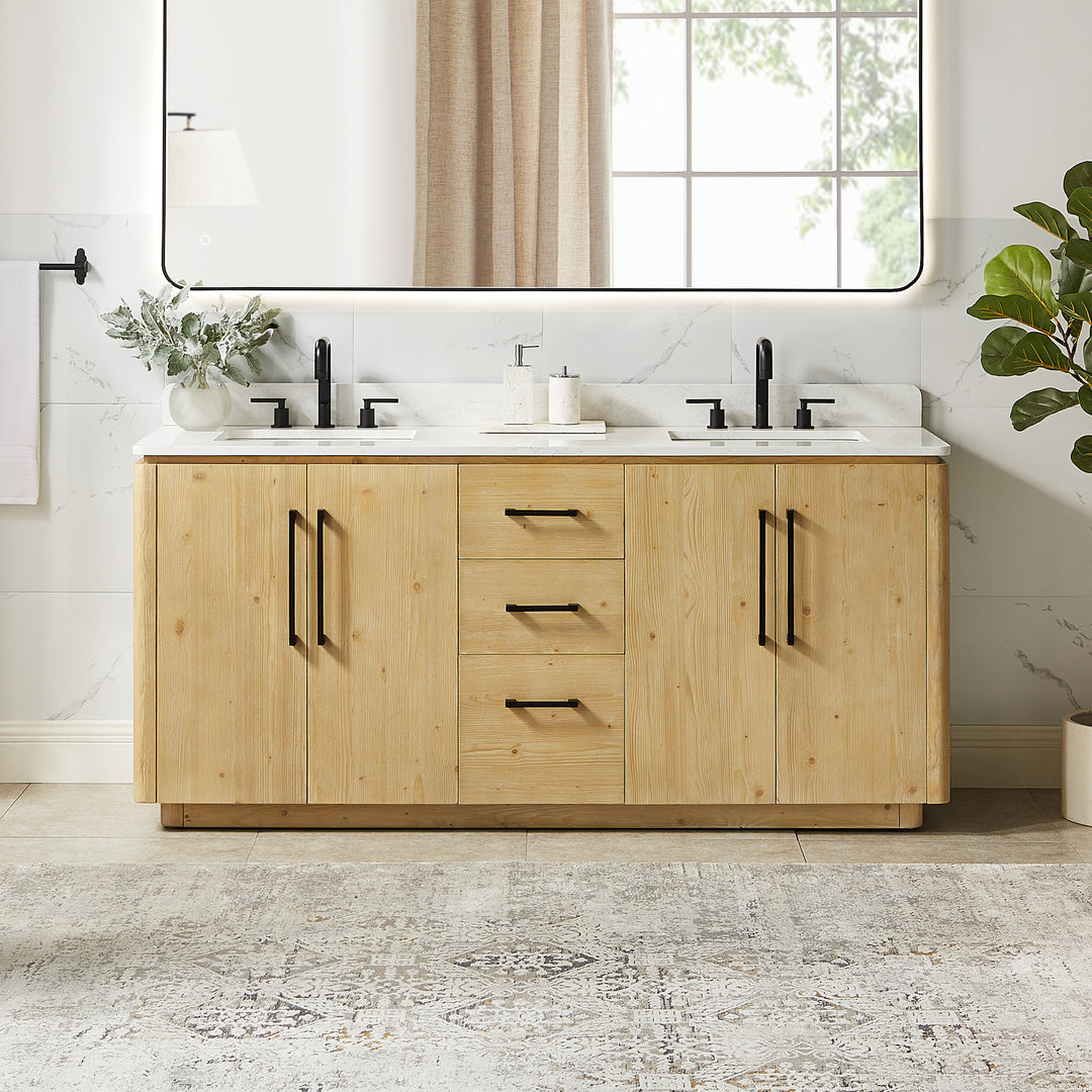 Serene 72" Double Bathroom Vanity