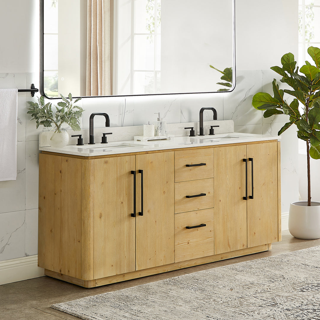 Serene 72" Double Bathroom Vanity
