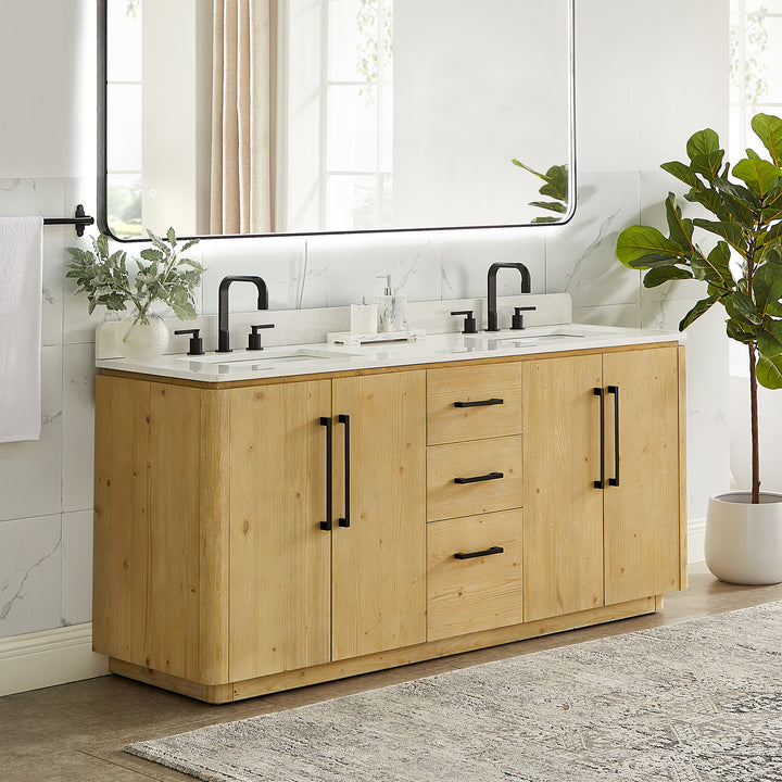 Serene 72" Double Bathroom Vanity
