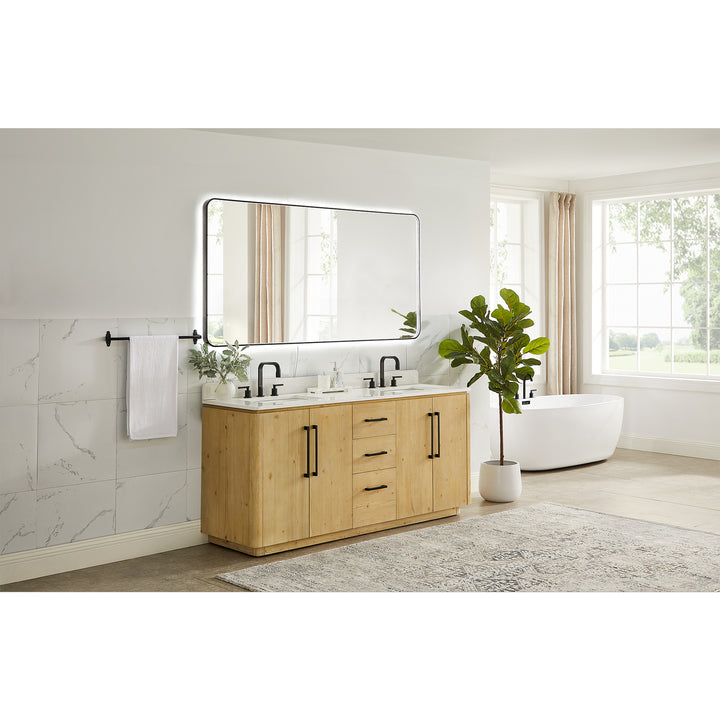 Serene 72" Double Bathroom Vanity