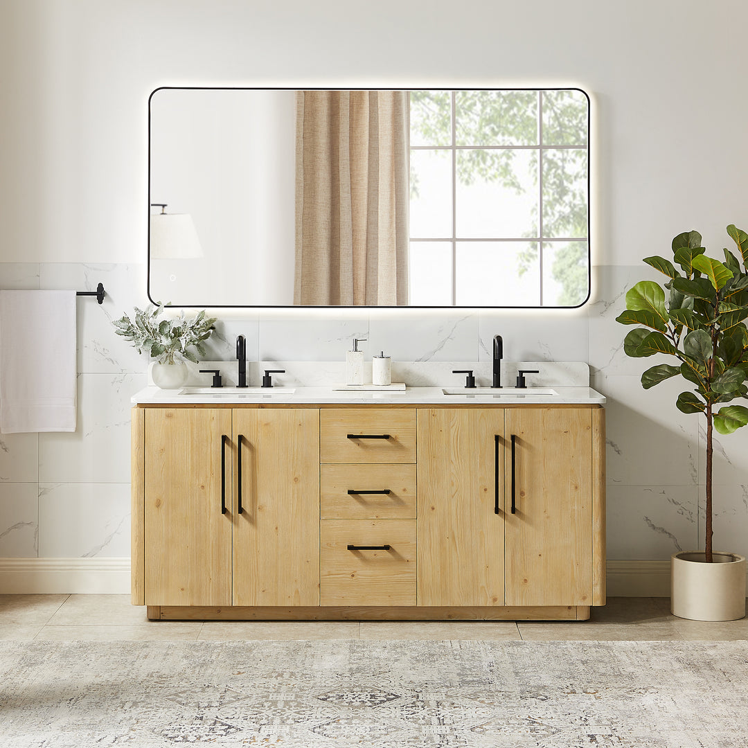 Serene 72" Double Bathroom Vanity