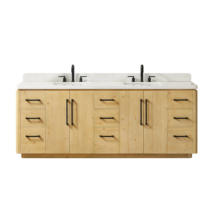 Serene 84" Double Bathroom Vanity