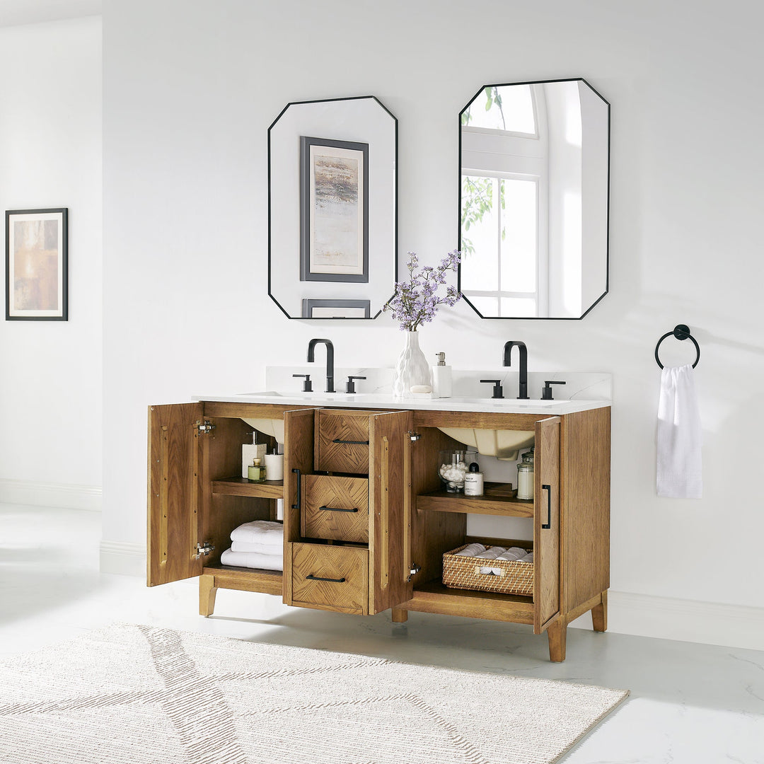 Clara 60" Double Bathroom Vanity