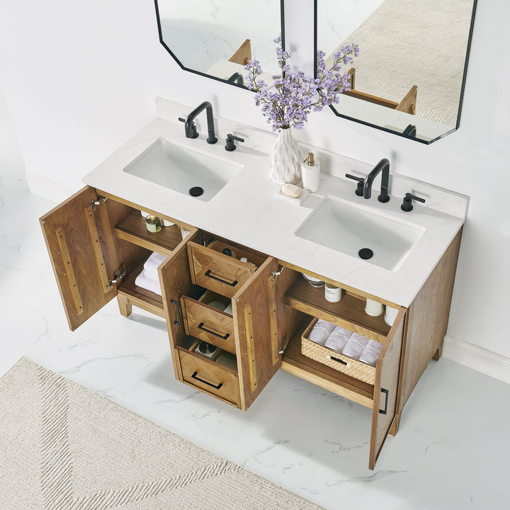 Clara 60" Double Bathroom Vanity
