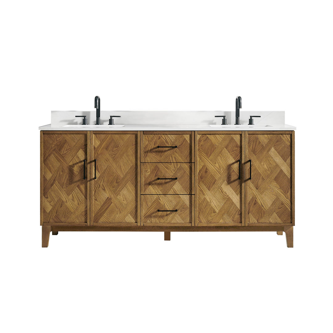 Clara 72" Double Bathroom Vanity