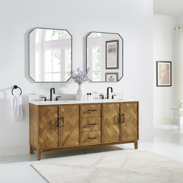 Clara 72" Double Bathroom Vanity