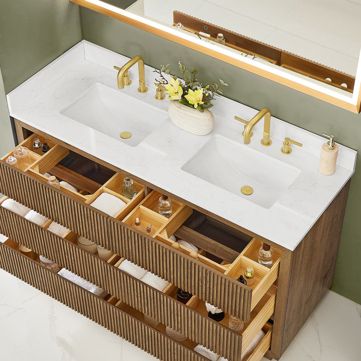 Navan 60" Double Bathroom Vanity