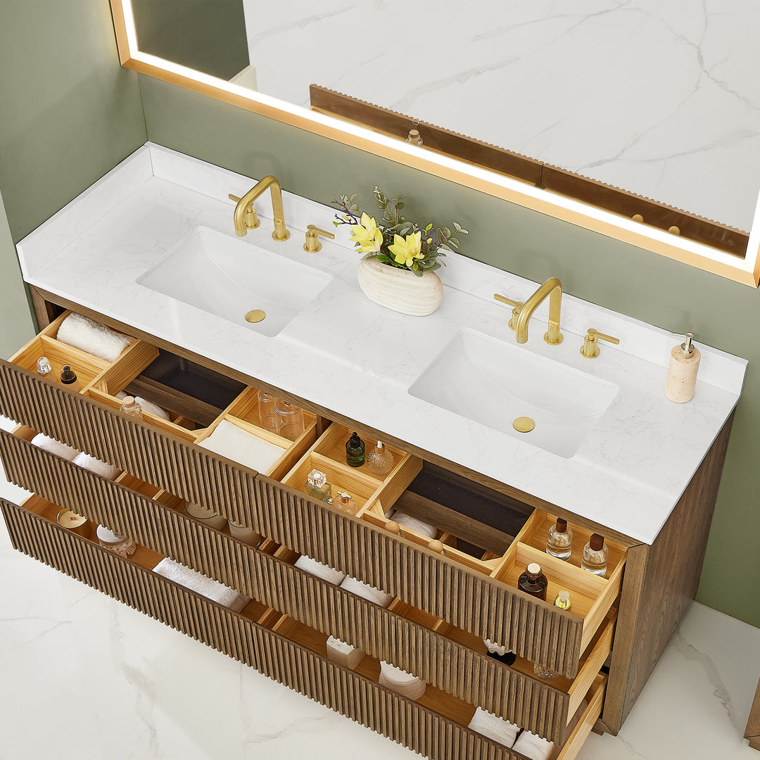 Navan 72" Double Bathroom Vanity