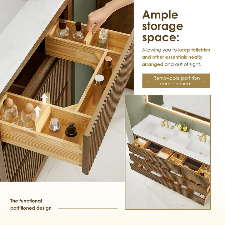 Navan 72" Double Bathroom Vanity