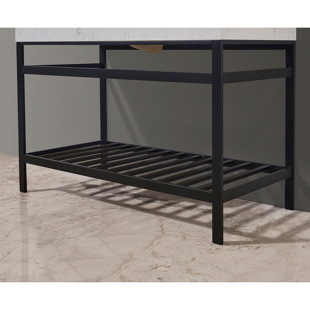 Merano 48" Single Stainless Steel Vanity Console