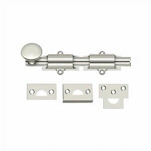 Deltana Architectural Hardware Bolts 6" Surface Bolt, HD each