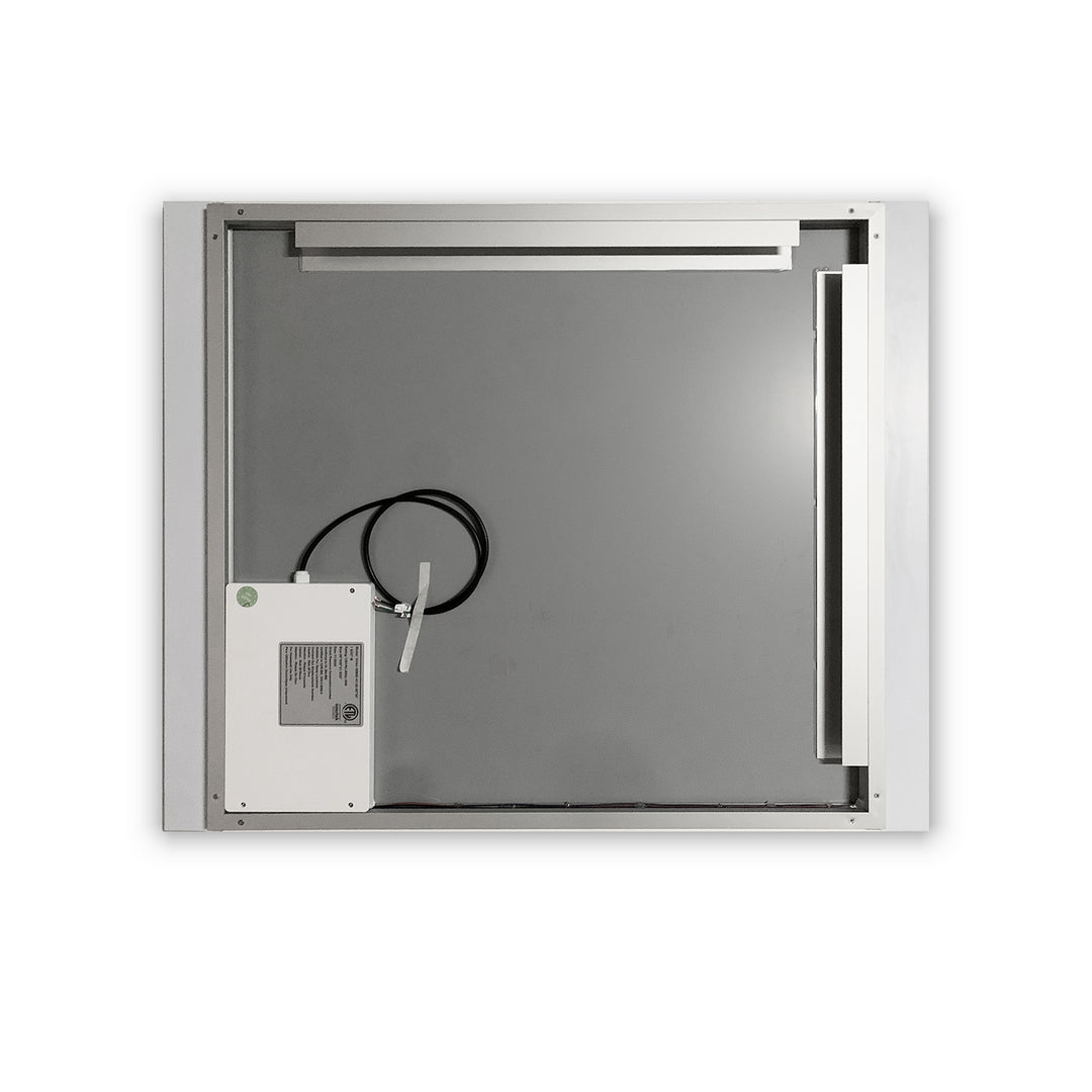 Cosenza Rectangle Frameless Modern LED Bathroom Vanity Mirror