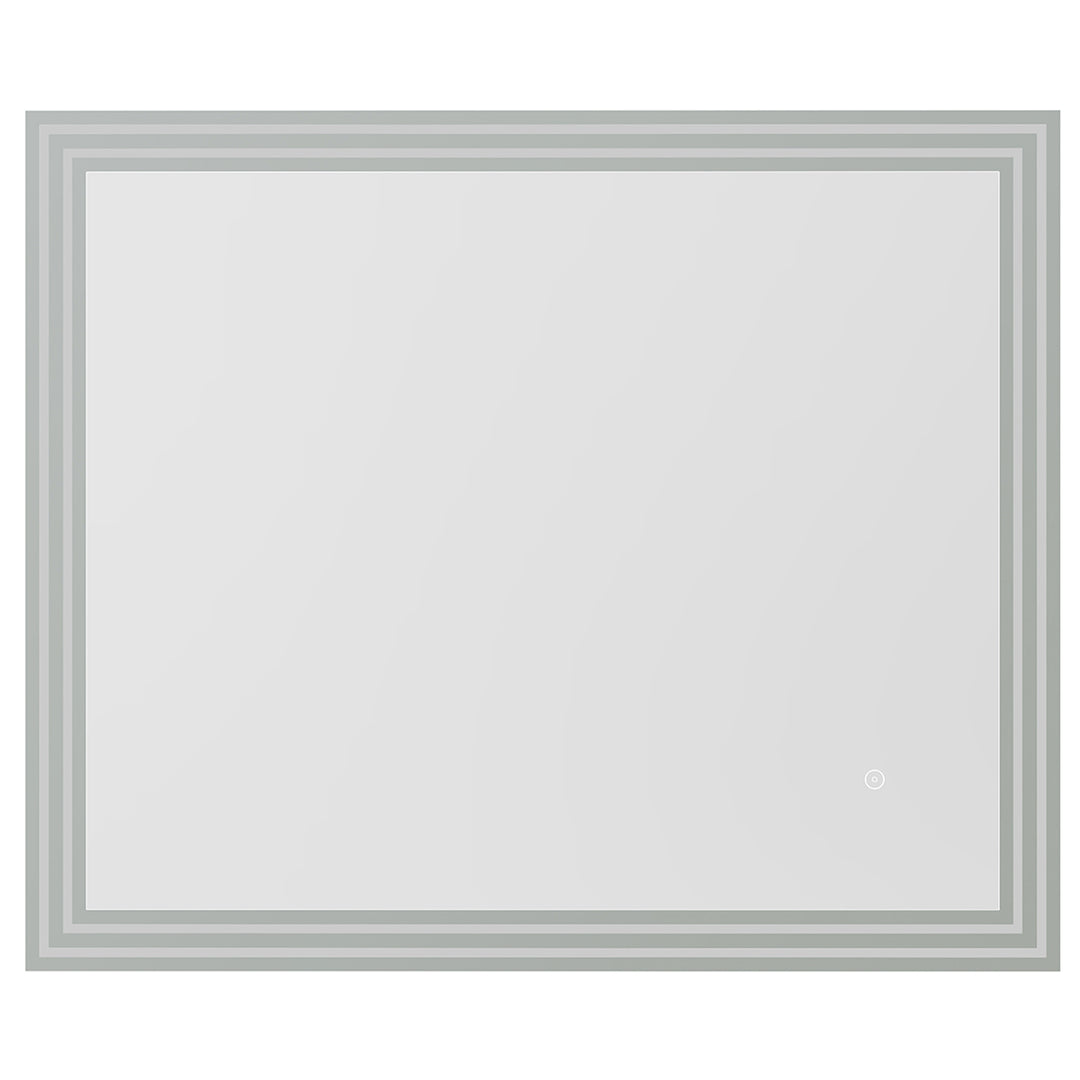Livorno Rectangle Frameless Modern LED Bathroom Vanity Mirror
