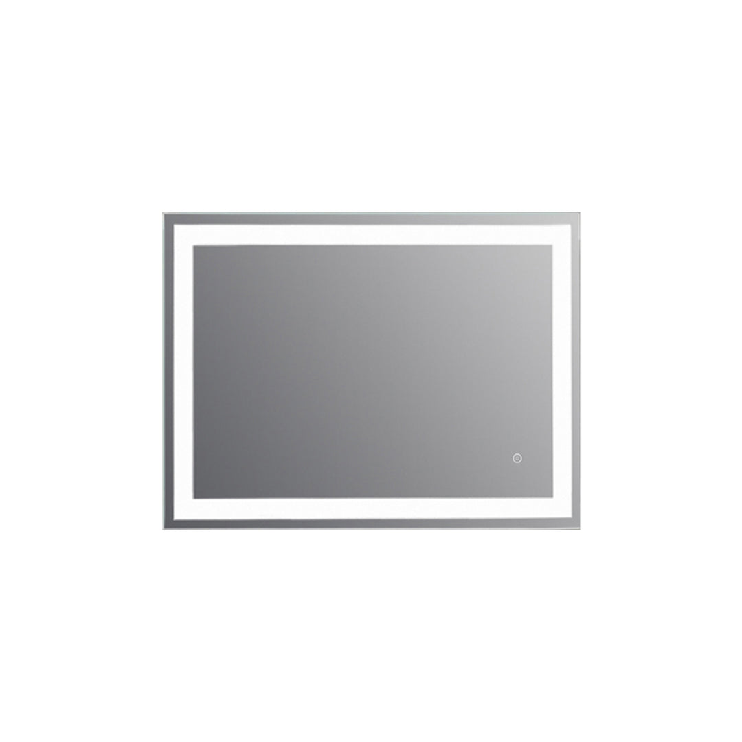Livorno Rectangle Frameless Modern LED Bathroom Vanity Mirror
