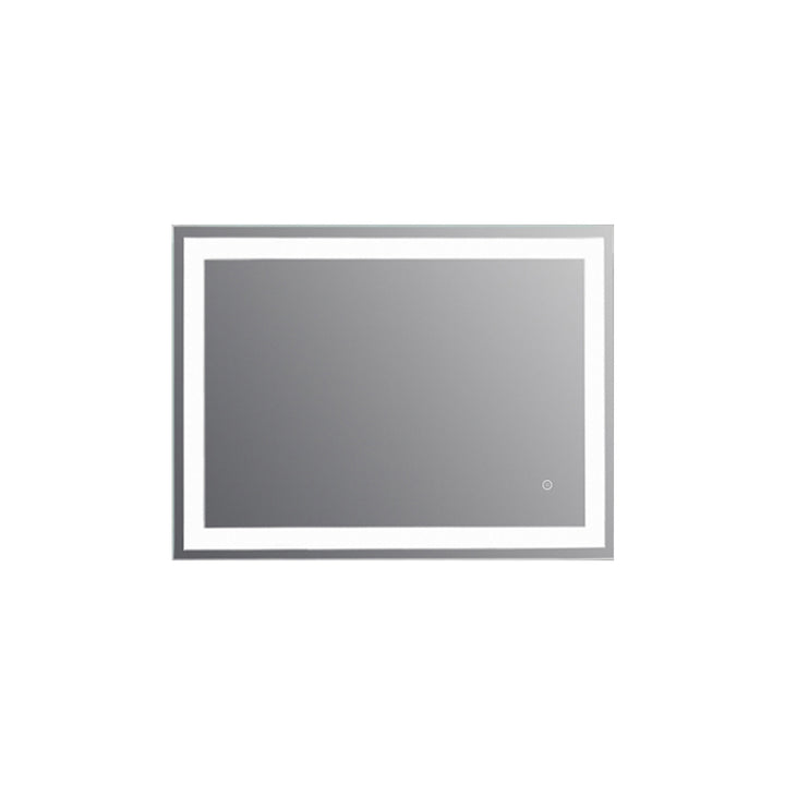 Livorno Rectangle Frameless Modern LED Bathroom Vanity Mirror