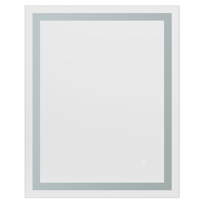 Genova Rectangle Frameless Modern LED Bathroom Vanity Mirror